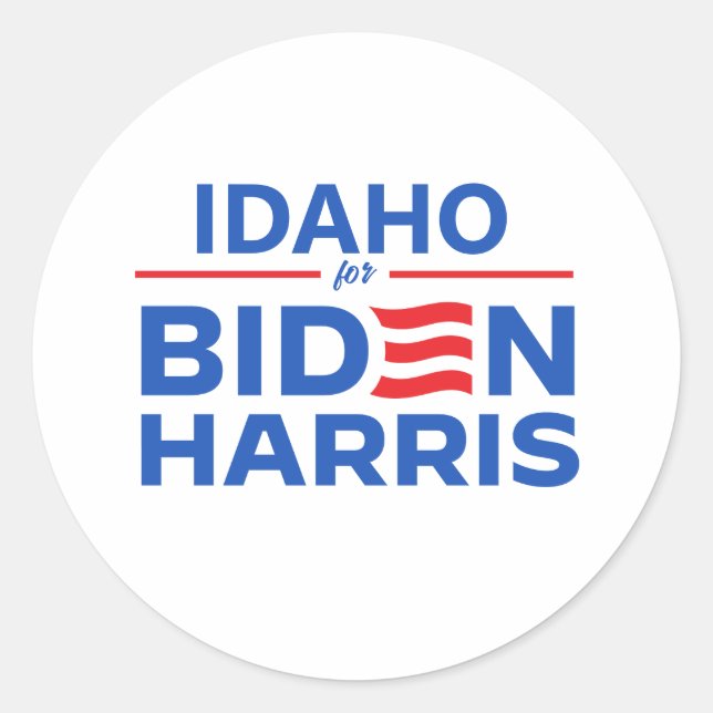 Adesivo Idaho para Biden Harris (Frente)