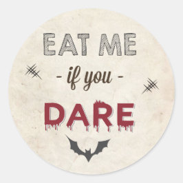 Adesivo Ideia de Favor de Presente de Saco de Truque ou Tr