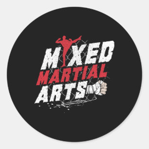Adesivo Ideia de presente para amante de Kickboxing Mma Ar