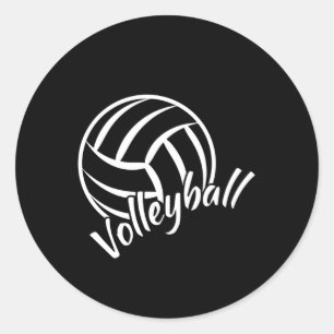 Adesivo Ideia do Presente da Equipe de Voleibol de Praia