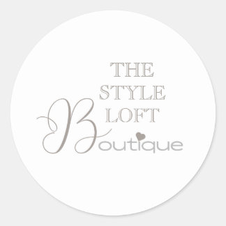 Adesivo Identidade Inicial de Loja Boutique com Grafia Ele