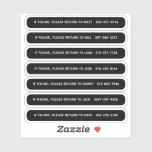 Adesivo Identificação Personalizada da Raquete de Pickleba