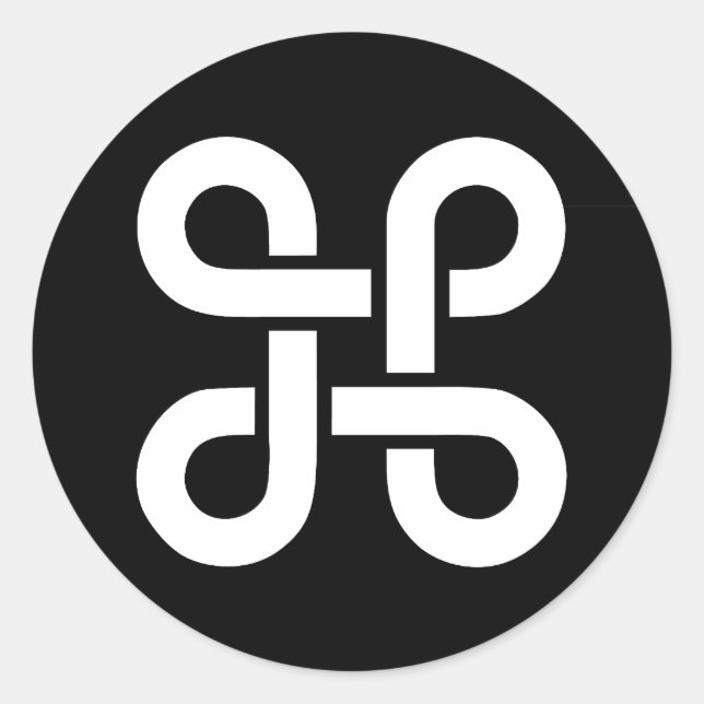 Adesivo Ideologia do Comando Apple Mac (Frente)