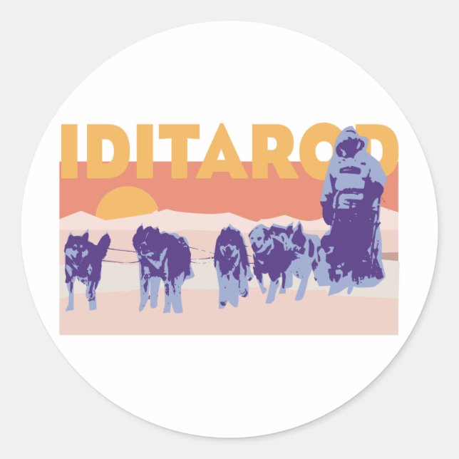 Adesivo Iditarod Race (Frente)