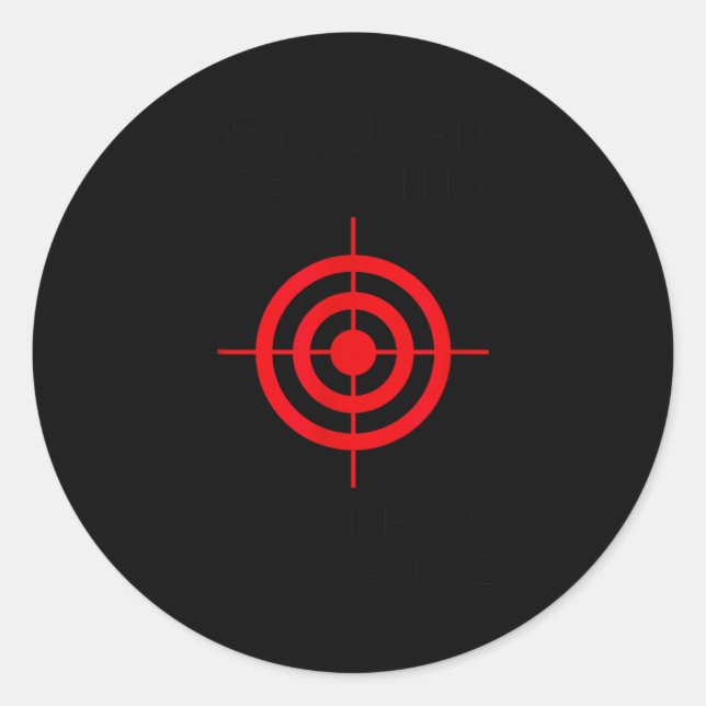 Adesivo If You Can Read This You're In Fart Range! - Funny (Frente)