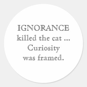 Adesivo Ignorance_small_caps