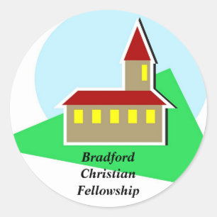Adesivo Igreja, BradfordChristianFellowship