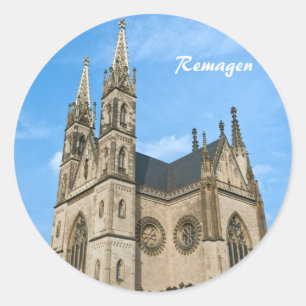 Adesivo Igreja de Apollinaris em Remagen, Alemanha
