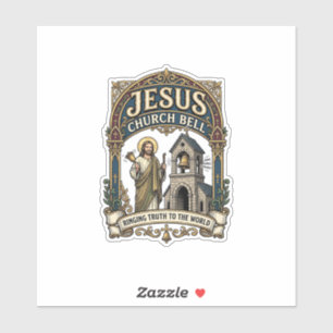 Adesivo Igreja de Jesus Sino Igreja de Jesus Sino Fé Crist