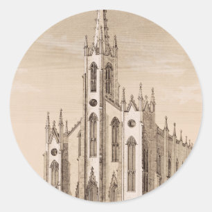 Adesivo Igreja de São Nicolau na cidade de Nova York