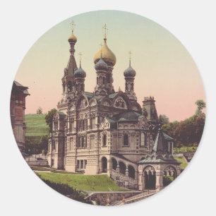 Adesivo Igreja Ortodoxa Russa em Moscou