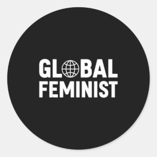 Adesivo Igualdade de Empoderamento das Mulheres Feministas