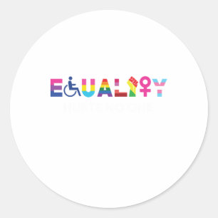 Adesivo Igualdade Magoa Sticker
