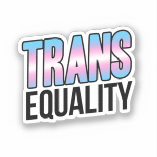 Adesivo Igualdade Trans