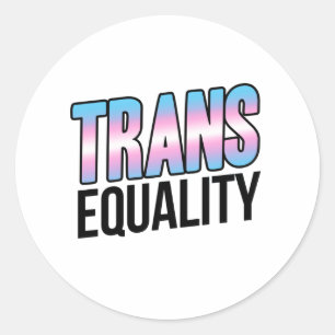 Adesivo Igualdade Trans