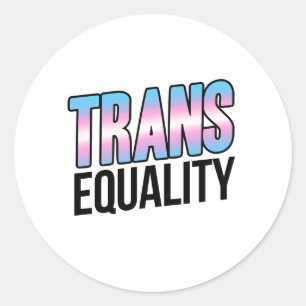 Adesivo Igualdade Trans