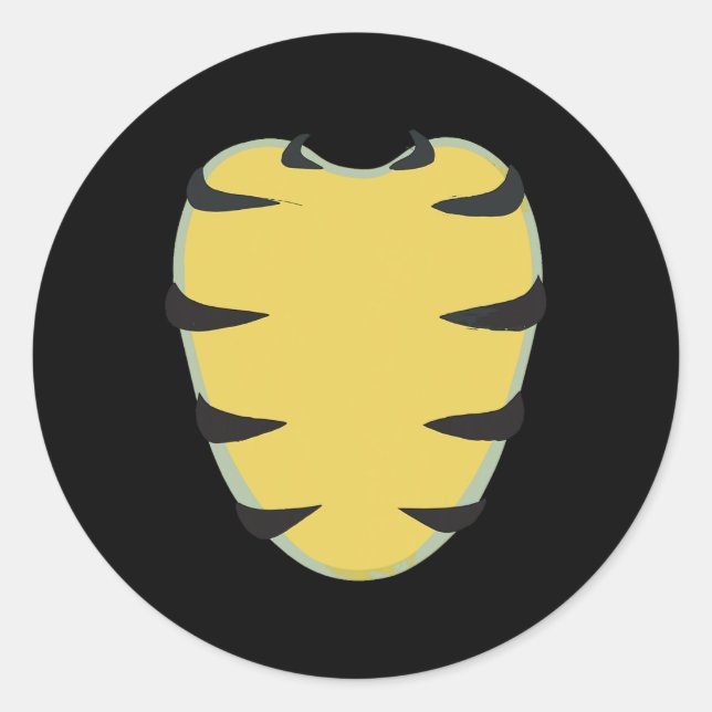 Adesivo Iguana Belly Chest Costume Verde Cuta Iguana Anima (Frente)