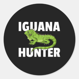Adesivo Iguana Hunter Reptile Lizard Hunting