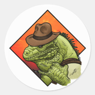 Adesivo Iguana Jones