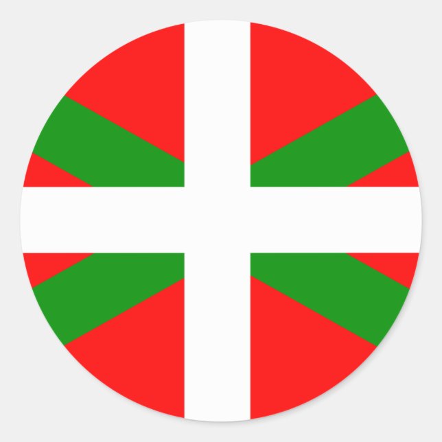 Adesivo Ikurrina Basque Flag Sticker (Frente)