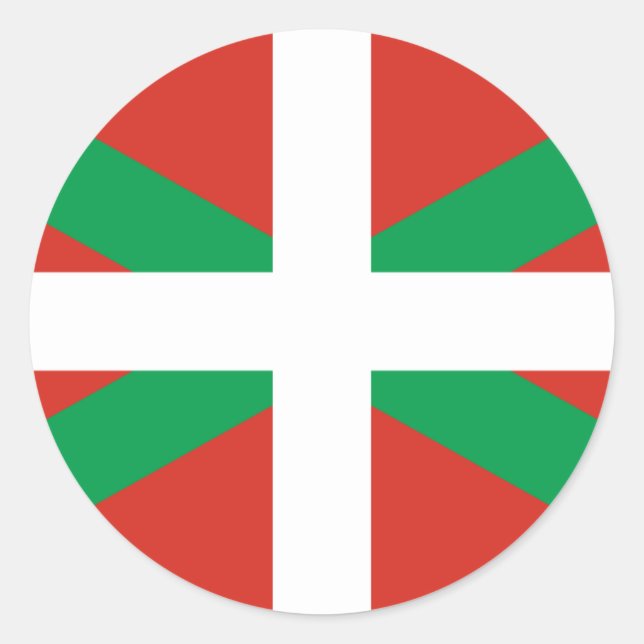 ADESIVO IKURRIÑA DRAPEAU BASQUE EUSKADI FLAG VASCA (Frente)