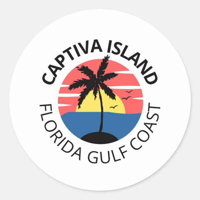 Adesivo Ilha Captiva (Frente)