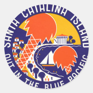 Adesivo Ilha Catalina, Papais noeis, 1935