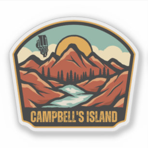 Adesivo Ilha de Campbell, Illinois