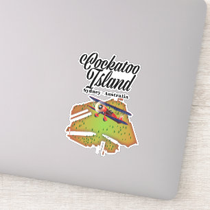 Adesivo ilha de Coco Sydney Austrália