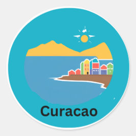 Adesivo ilha de Curaçao