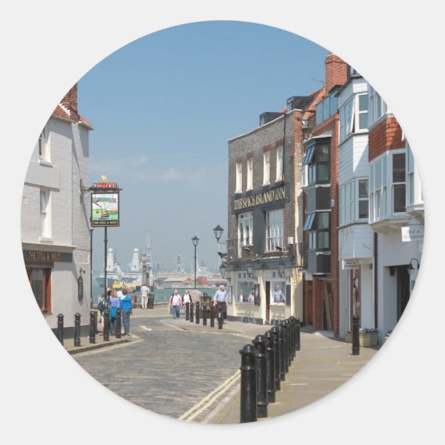 Adesivo Ilha Spice - Portsmouth (Frente)