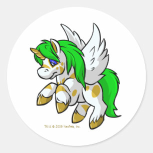 Adesivo Ilha Uni voando sobre a Ilha Misteriosa