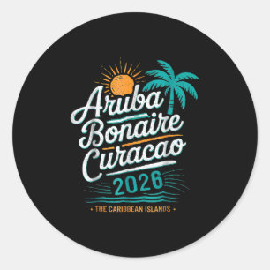 Adesivo Ilhas Abc Aru Bonaire Curaçao Cruzeiro Férias 20