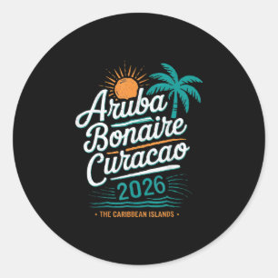 Adesivo Ilhas Abc Aruba Bonaire Curaçao Cruzeiro Férias