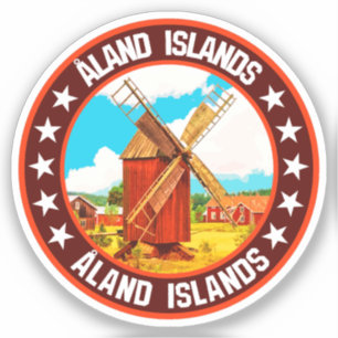 Adesivo Ilhas Åland