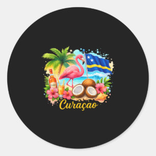 Adesivo Ilhas Caribenhas de Curaçao Viagem das Meninas Fér