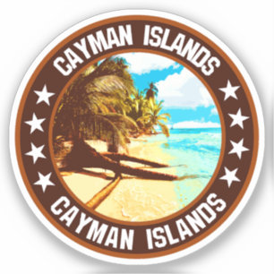 Adesivo Ilhas Cayman
