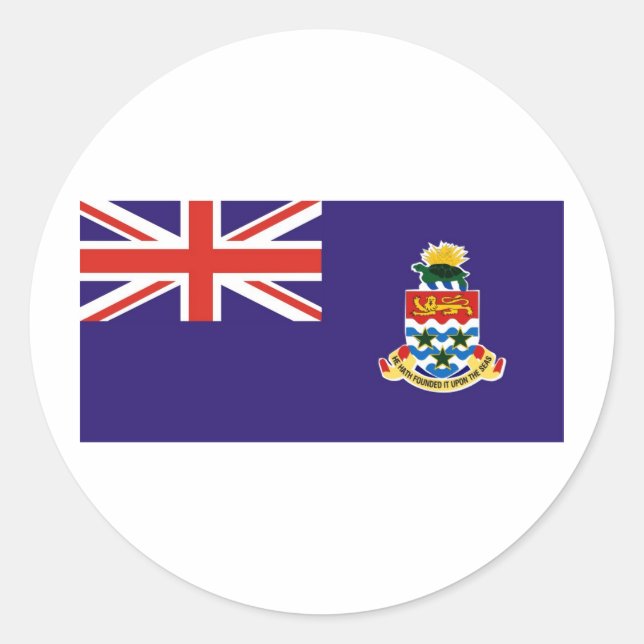 Adesivo Ilhas Cayman (Frente)