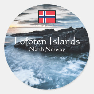 Adesivo Ilhas Lofoten da Noruega