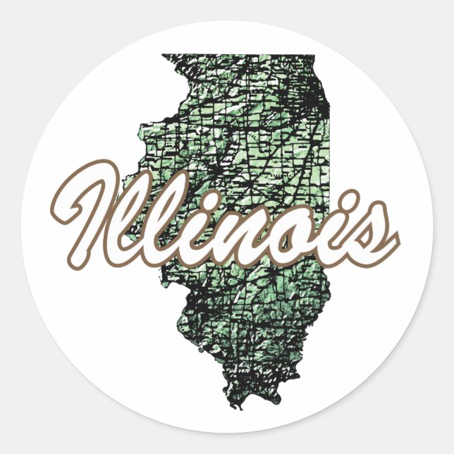 Adesivo Illinois (Frente)