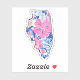 Adesivo Illinois - Summer Sticker - Lilly Inspirado