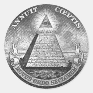Adesivo Illuminati todo o olho de vista
