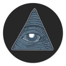 Illuminati Todos Vendo Símbolo Da Pirâmide Ocular