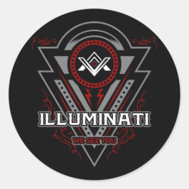 Adesivo Illuminati, Vemo-Nos Todos A Ver Olhos