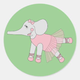Adesivo Illusima Ballerina Elephant Green