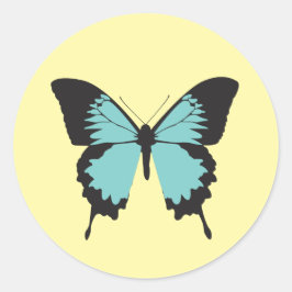 Adesivo Illusima Borboleta Amarelo