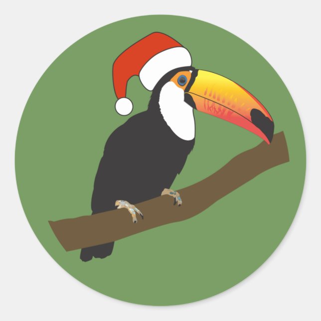 Adesivo illusima Papai Noel Tucano (Frente)