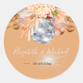 Adesivo Ílpto Elegante Laranja Floral Eucalyptus