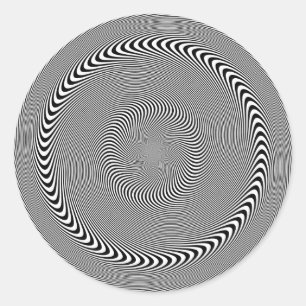 Adesivo Ilusão Óptica - A hipnose ficou fácil