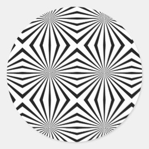 Adesivo Ilusão óptica das alucinação vivas de Rainbowt